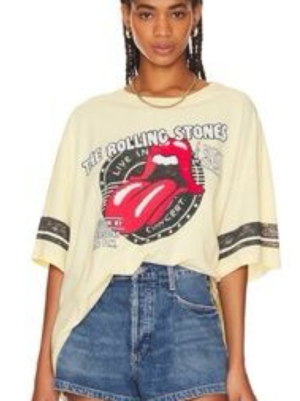 DAYDREAMER | Rolling Stones Oversize Tee | OS